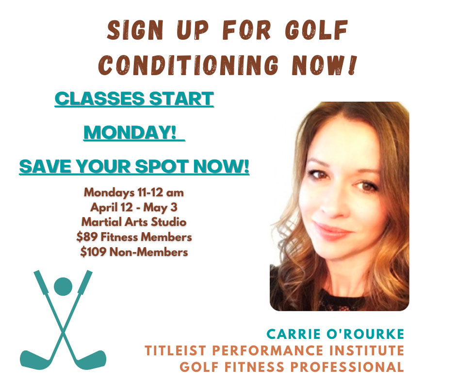 GOLF CONDITIONING info