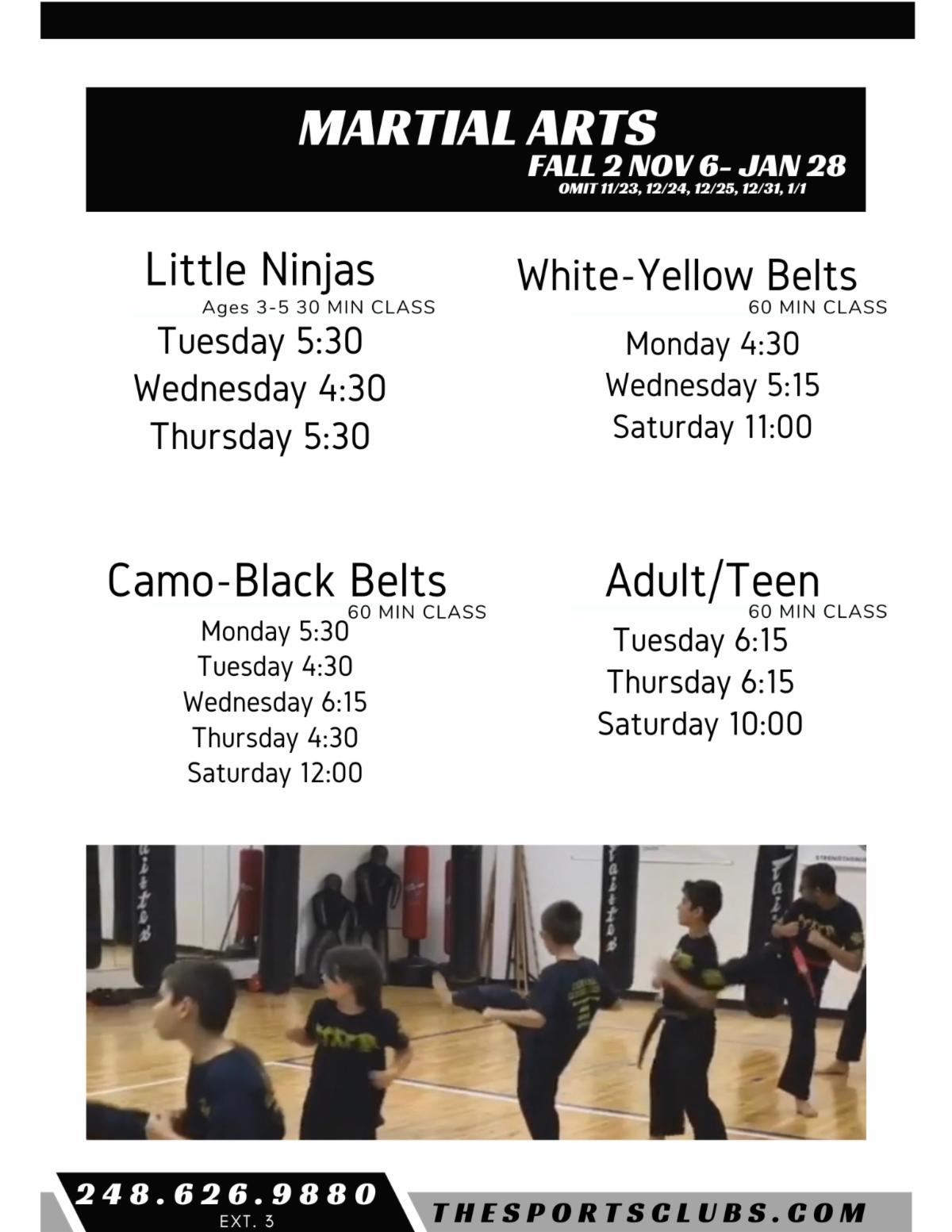 Martial Arts The Sports Club of West Bloomfield